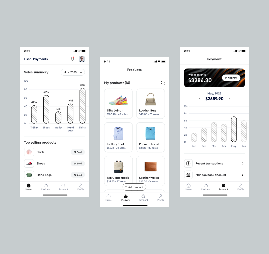 fiscal payments mobile app